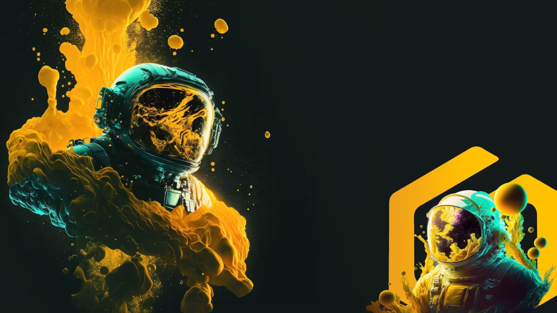 Estrella en el espacio vacío representando a Since agencia de marketing digital como la única que brilla en el universo digital